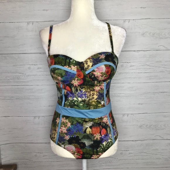LIBERTY ART FABRICS SWIMSUIT - Picture 1 of 8